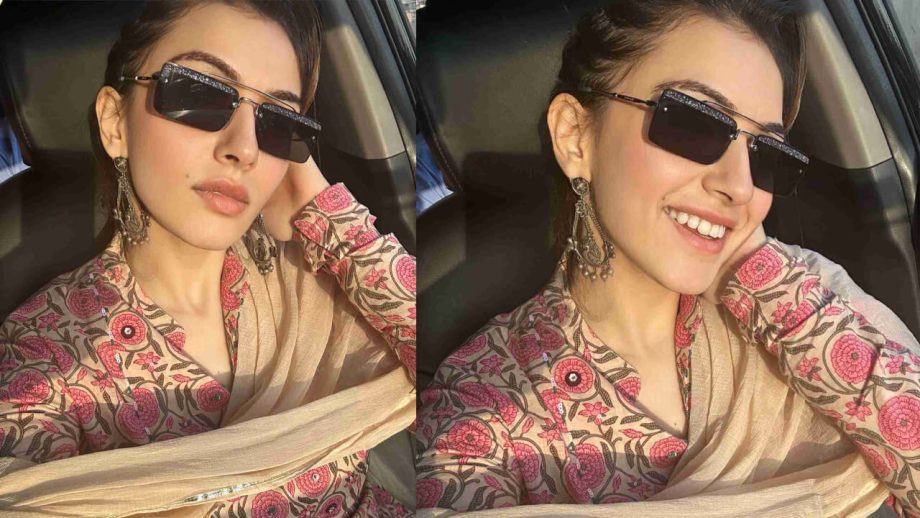 Hansika Motwani sparks in floral ethnic wear, see pic 813860