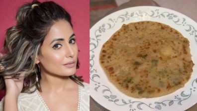 Hina Khan Back In Mumbai; Enjoys Hot Paratha