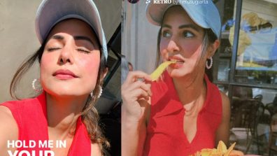 Hina Khan Glows In Sunkissed Picture, Enjoys Turkey Croissant