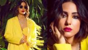 Hina Khan’s Goes Colorful In Yellow Pantsuit; Must-See Pics