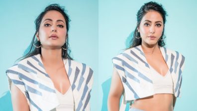 Hina Khan’s love for stripes and prints is sensational