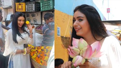 “I interacted with the florists and flower vendors at the flower market, observed their body language to attain perfection for my character,” Says Neha Solanki on her experience visiting the most popular Mumbai flower market