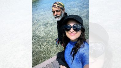 In Pic: Parineeti Chopra explores the ‘blue world’ with her guruji