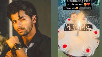 In Pic: Siddharth Nigam celebrates his parents’ 29th wedding anniversary