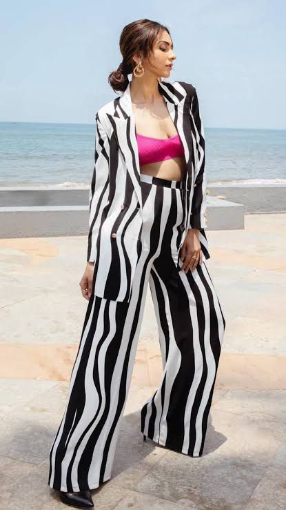 In Pics: Rakul Preet Singh, Kajal Aggarwal, Katrina Kaif and Nora Fatehi in stunning pantsuits, a visual delight 813631