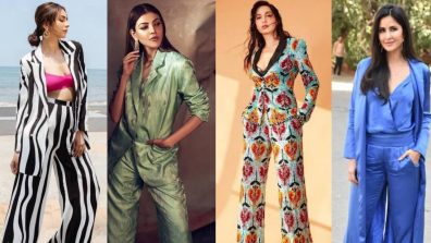 In Pics: Rakul Preet Singh, Kajal Aggarwal, Katrina Kaif and Nora Fatehi in stunning pantsuits, a visual delight