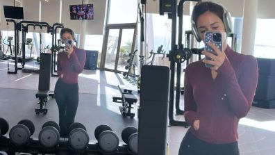 Inside Disha Patani’s morning workout scenes