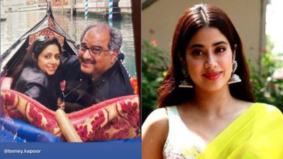 Janhvi Kapoor shares unseen picture of Sridevi and Boney Kapoor on their wedding anniversary