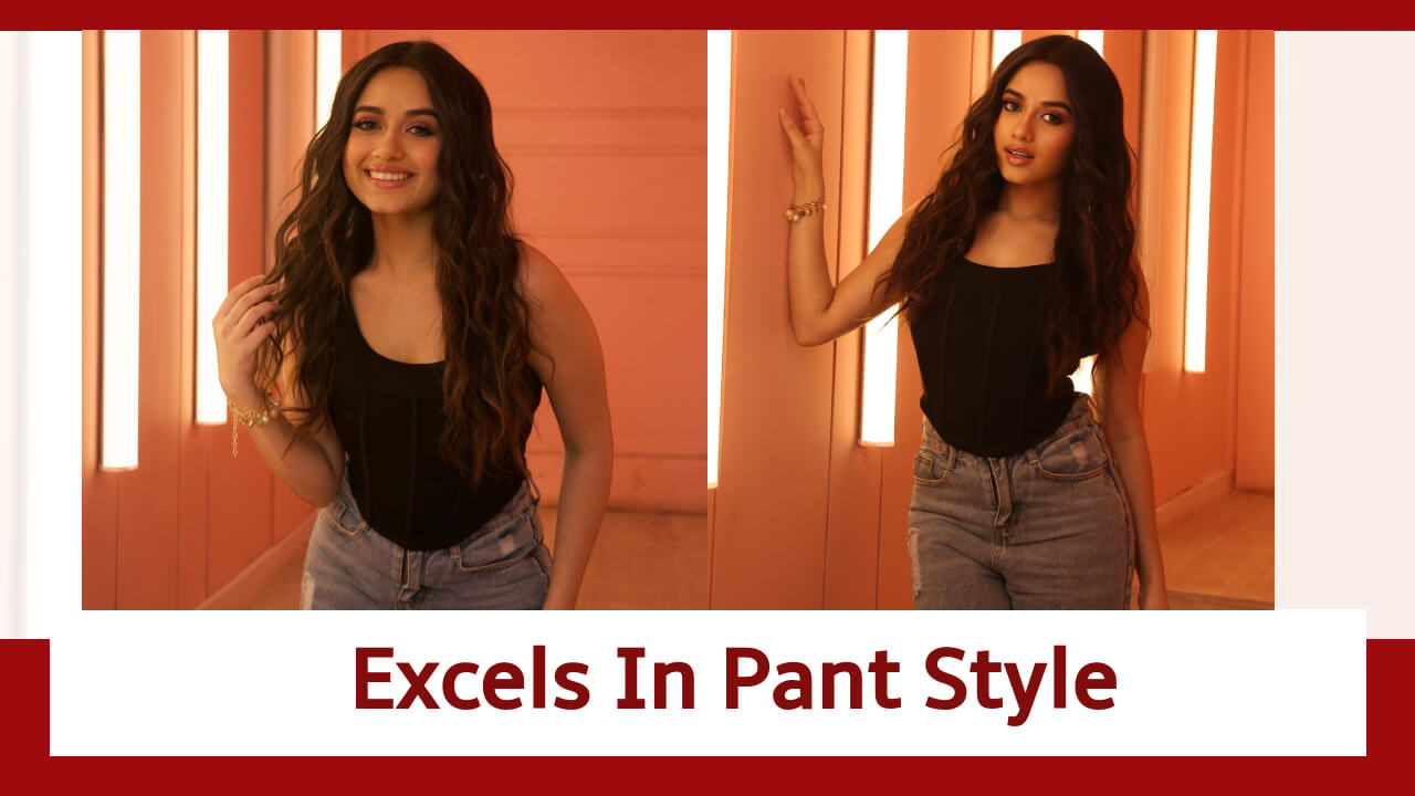 Jannat Zubair Excels In A Black Top And Denim Pant Style; Check Here 819112