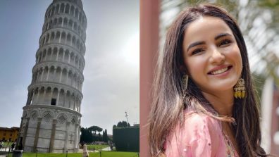 Jasmin Bhasin’s epic moment at ‘Leaning Tower Of Pisa’