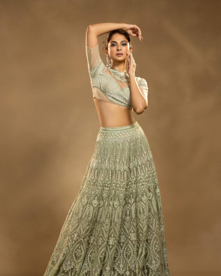 Jennifer Winget Exudes Elegance In Lehenga Collection, Check Photos 822264