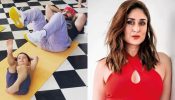Kareena Kapoor snaps hubby Saif Ali Khan and baby Jeh performing yoga, see cute family moments