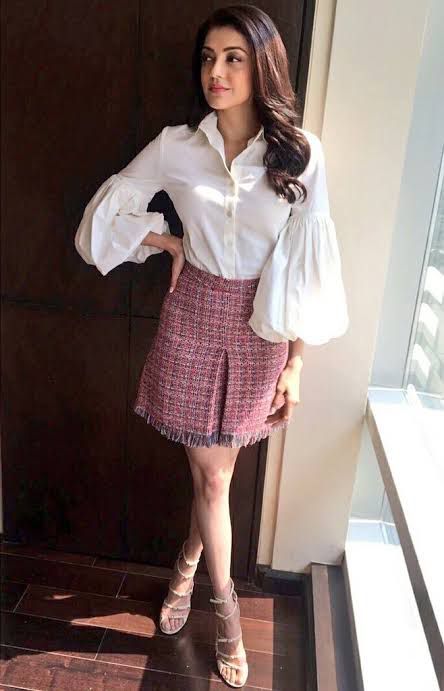 Katrina Kaif, Kriti Sanon, Nora Fatehi and Kajal Aggarwal in stylish midi skirt styles, a quintessential visual delight 813199