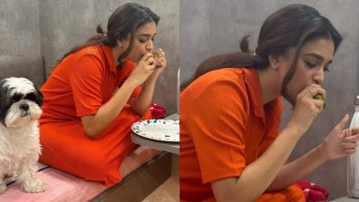 Keerthy Suresh gets her summer sorted with Panduri mangoes