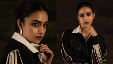 Keerthy Suresh takes the denim style to next level in pantsuit, see pics