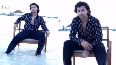 “Khyaal…” Siddharth Nigam is lost in thoughts in Maldives