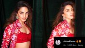 Kiara Advani is in mood for ‘red’, hubby Sidharth Malhotra drops ‘fire’ emoji