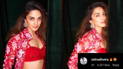 Kiara Advani is in mood for ‘red’, hubby Sidharth Malhotra drops ‘fire’ emoji