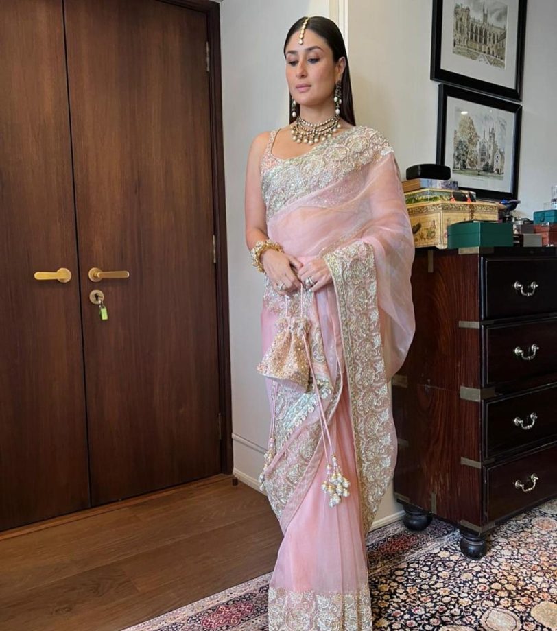 Kiara Advani-Kareena Kapoor: Beauties In Pink Sarees 815389