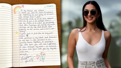 Kiara Advani’s special note wins hearts on internet