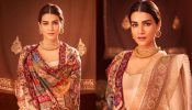 Kriti Sanon decks up in Kalamkari shawl that narrates Ayodhya tales