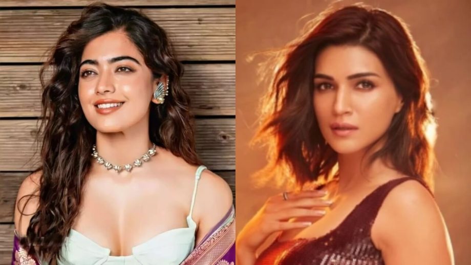 Kriti Sanon flaunts nail paint swag, Rashmika Mandanna is busy with 'night shoots' 821151