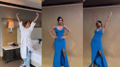 Malaika Arora is gorgeous hue of blue, check out video