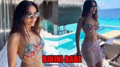 Maldives Diaries: Surbhi Jyoti Sets Hearts Racing With Her Stunning Multi-Colored Bikini Look