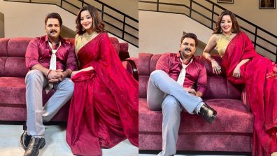 Monalisa Collaborates With Pawan Singh After Ages; See Pics