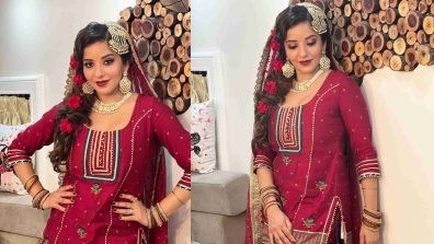 Monalisa Wishes Eid Mubarak; Turns Diva In Sharara