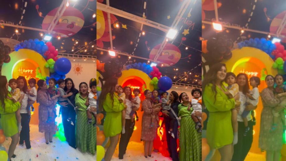 Neeti Mohan Celebrates Son Aryaveer's Birthday, Shreya Ghoshal, Bharti Singh, And Others Attend 812949