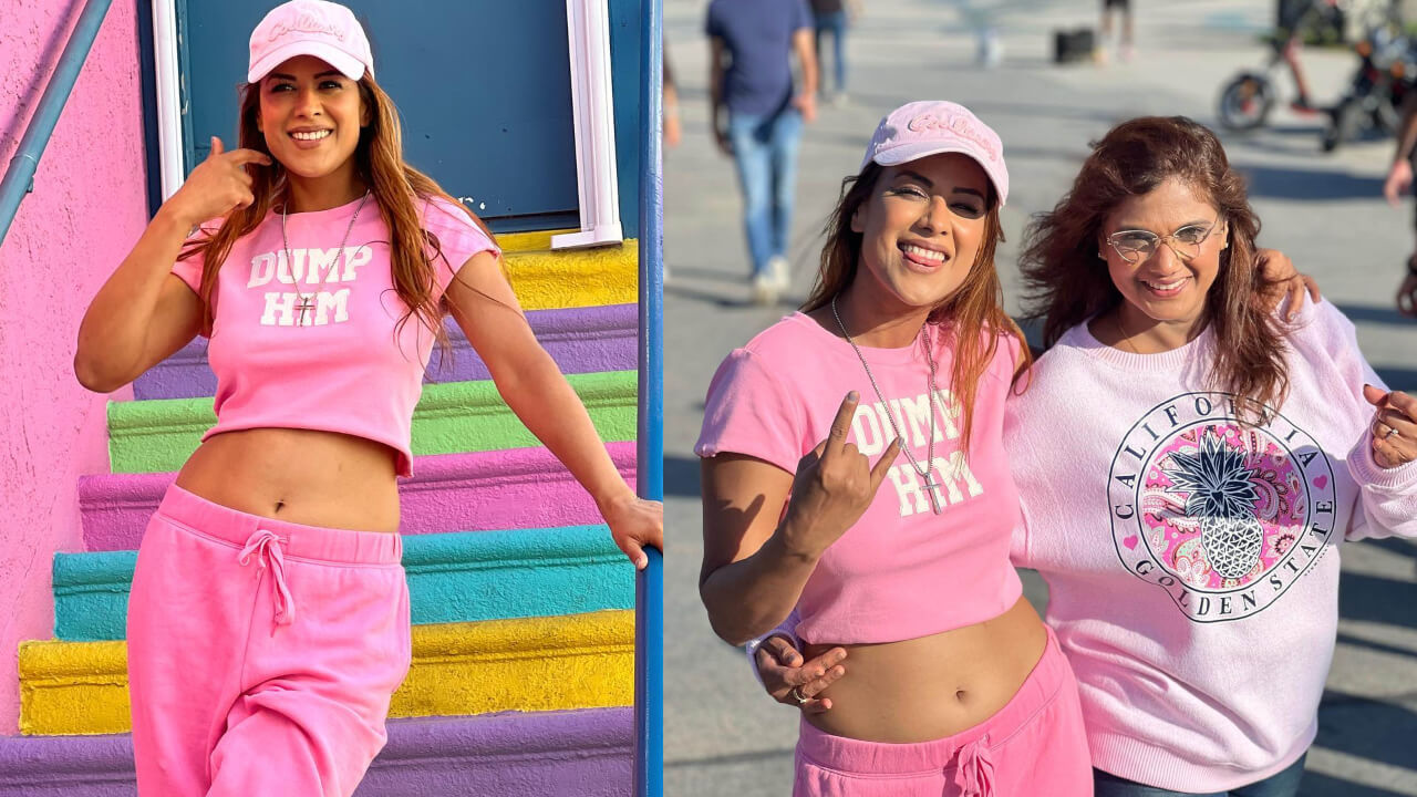 Nia Sharma Flaunts Midriff In Pink, Check Out 819578