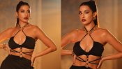 Nora Fatehi’s burning hot black dress vogue moment is wow