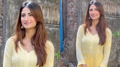 Palak Tiwari is all about ‘sunflower’ vibes in latest yellow dress, we are crushing