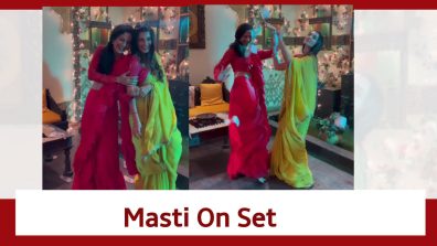 Pandya Store Fame Shiny Doshi And Heena Parmar Indulge In Masti On Set: Check This BTS Video