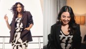 Prajakta Koli VS Mrunal Thakur: Whose Style Is Better In Black And White Blazer Dress?