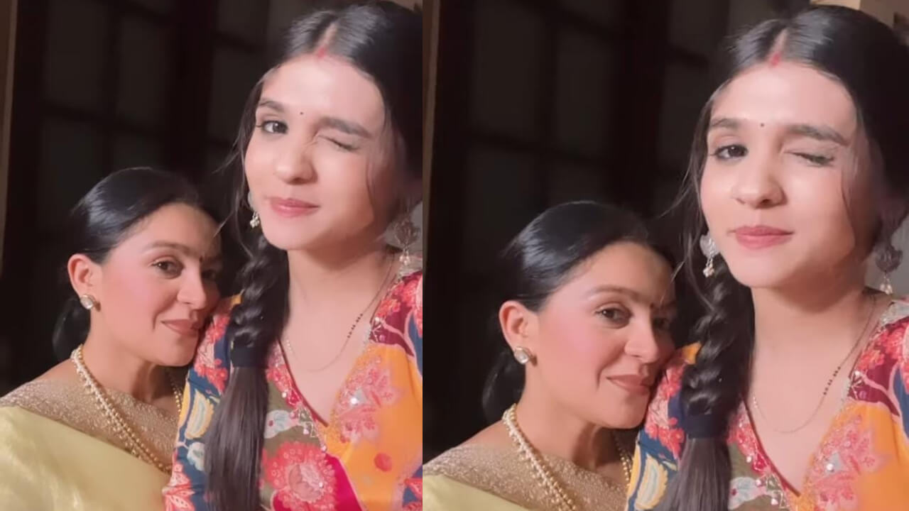 Pranali Rathod's BTS Moments With Onscreen Mother-in-law 820618