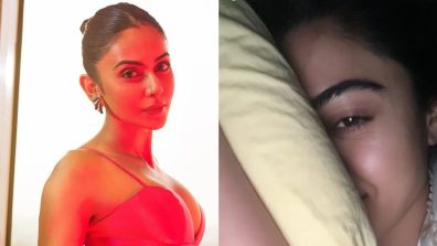 Rakul Preet Singh dazzles in stunning red outfit, ‘sleepy’ Rashmika Mandanna is loving it