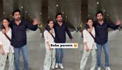 Ranbir Kapoor-Alia Bhatt get all cosy and smiles at airport, watch video
