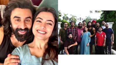 Rashmika Mandanna wraps up ‘Animal’ shoot, shares unseen snaps with Ranbir Kapoor & cast