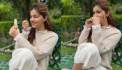 Rubina Dilaik is enjoying yummy sandwiches, come check out