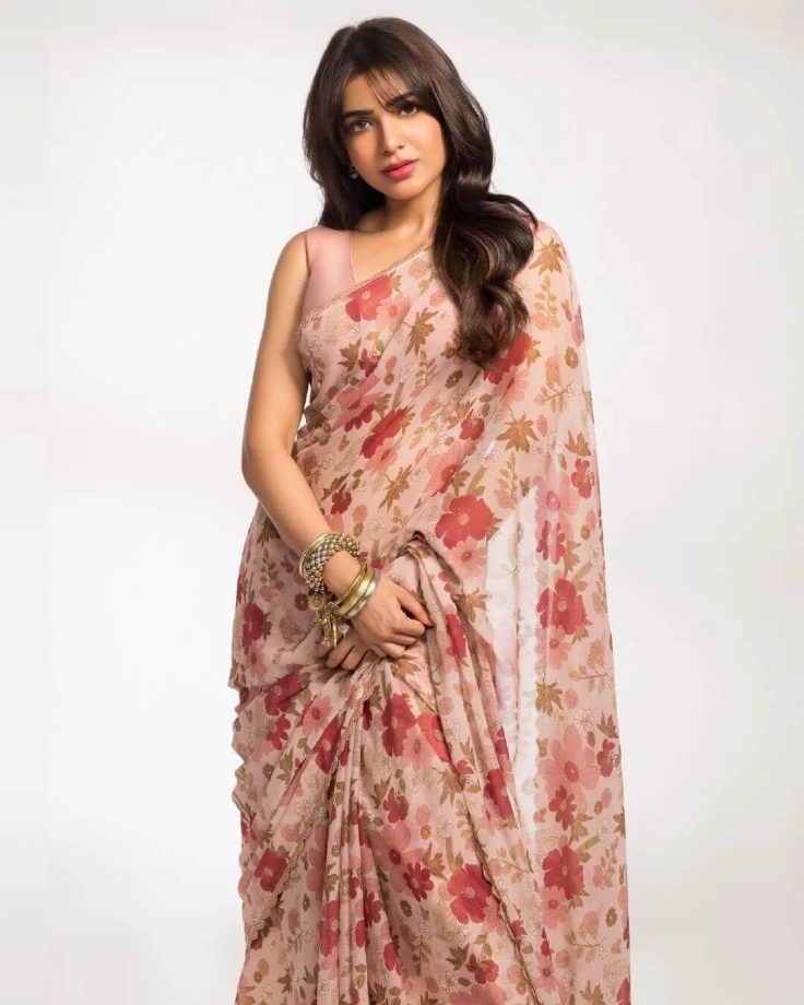 Samantha Ruth Prabhu celebrates feminism and timeless elegance in saree, we love it 814346