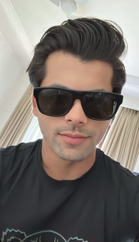 Siddharth Nigam flaunts swanky hairstyle in black tshirt and shades, Ashi Singh is 'obsessed' 813325