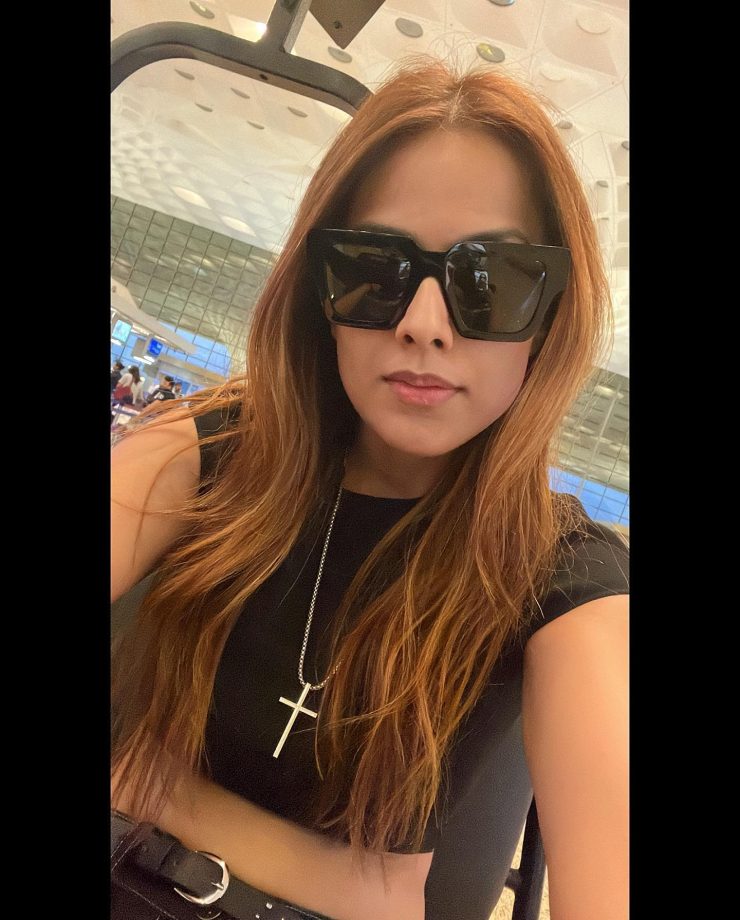 Sneak Peek: Nia Sharma's Morning Flight Style 813302