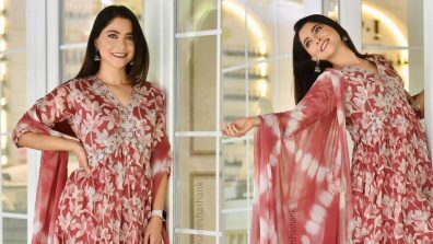 Sonalee Kulkarni Turns Muse In Floral Anarkali; Her Smile Looks Magical