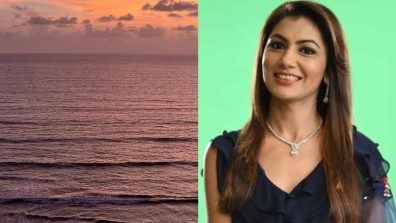 Sriti Jha cherishes the vibrant sky, says “Mein aasman jitna prem karta tha tumse”