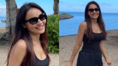 Surbhi Jyoti sets trend ablaze in black co-Ords, watch