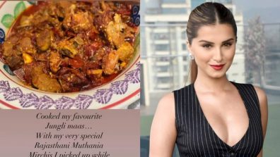 Tara Sutaria’s Key Ingredient For Jungli Maas Recipe