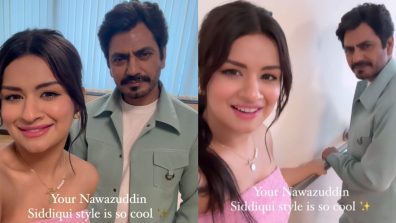 Tiku Weds Sheru: Avneet Kaur hilarious goofy moment Nawazuddin Siddiqui