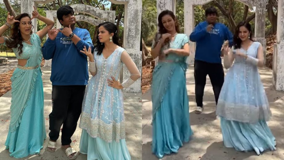 TMKOC: Palak Sindhwani and Sunayana Fozdar groove to 'Radha Kaise Na Chale', Kush Shah makes special appearance 816617